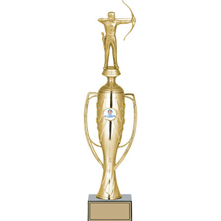 ODAK KUPA - Figürlü Kupalar - Okçu Figürlü Kupalar FG-026 A - 45 cm