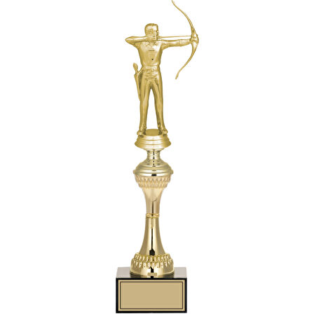 ODAK KUPA - Figürlü Kupalar - Okçu Figürlü Kupalar FG-029 B - 35 cm