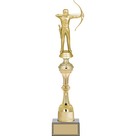 ODAK KUPA - Figürlü Kupalar - Okçu Figürlü Kupalar FG-031 B - 43 cm