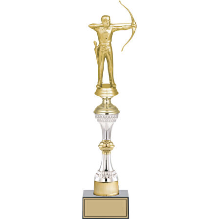 ODAK KUPA - Figürlü Kupalar - Okçu Figürlü Kupalar FG-032 C - 40 cm