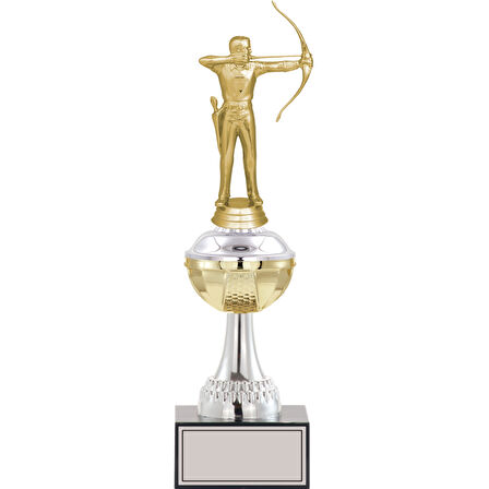 ODAK KUPA - Figürlü Kupalar - Okçu Figürlü Kupalar FG-045 B - 33 cm