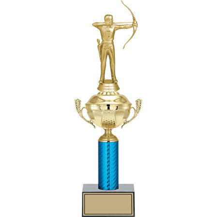 ODAK KUPA - Figürlü Kupalar - Okçu Figürlü Kupalar FG-052 B - 40 cm