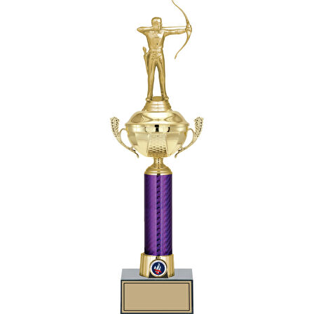 ODAK KUPA - Figürlü Kupalar - Okçu Figürlü Kupalar FG-060 A - 46 cm