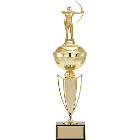 ODAK KUPA - Figürlü Kupalar - Okçu Figürlü Kupalar FG-067 A - 47 cm