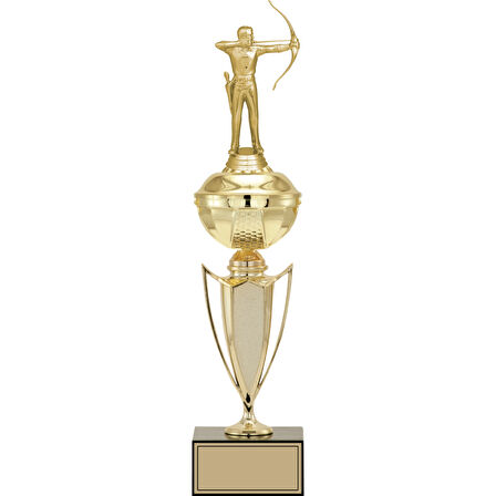 ODAK KUPA - Figürlü Kupalar - Okçu Figürlü Kupalar FG-067 B - 44 cm