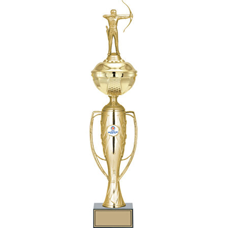 ODAK KUPA - Figürlü Kupalar - Okçu Figürlü Kupalar FG-071 A - 55 cm