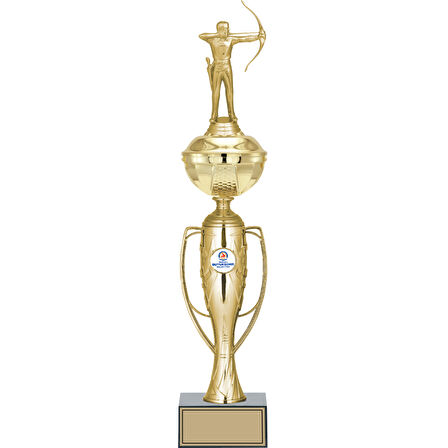 ODAK KUPA - Figürlü Kupalar - Okçu Figürlü Kupalar FG-071 C - 48 cm