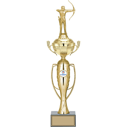 ODAK KUPA - Figürlü Kupalar - Okçu Figürlü Kupalar FG-072 C - 48 cm