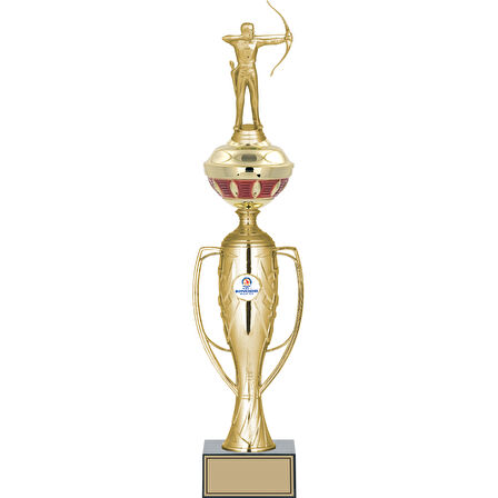 ODAK KUPA - Figürlü Kupalar - Okçu Figürlü Kupalar FG-073 B - 50 cm