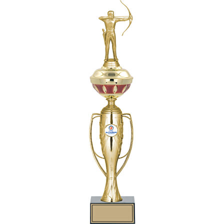 ODAK KUPA - Figürlü Kupalar - Okçu Figürlü Kupalar FG-073 C - 48 cm