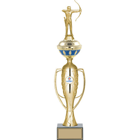 ODAK KUPA - Figürlü Kupalar - Okçu Figürlü Kupalar FG-074 B - 50 cm