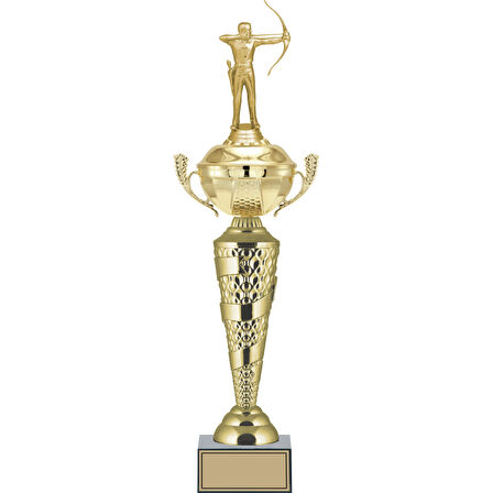 ODAK KUPA - Figürlü Kupalar - Okçu Figürlü Kupalar FG-076 A - 53 cm