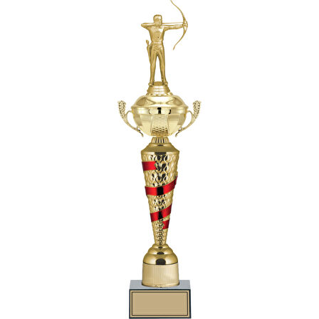 ODAK KUPA - Figürlü Kupalar - Okçu Figürlü Kupalar FG-078 B - 54 cm