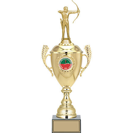 ODAK KUPA - Figürlü Kupalar - Okçu Figürlü Kupalar FG-080 C - 47 cm