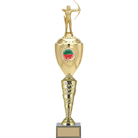 ODAK KUPA - Figürlü Kupalar - Okçu Figürlü Kupalar FG-081 B - 59 cm