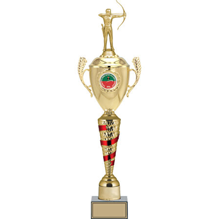 ODAK KUPA - Figürlü Kupalar - Okçu Figürlü Kupalar FG-084 B - 63 cm