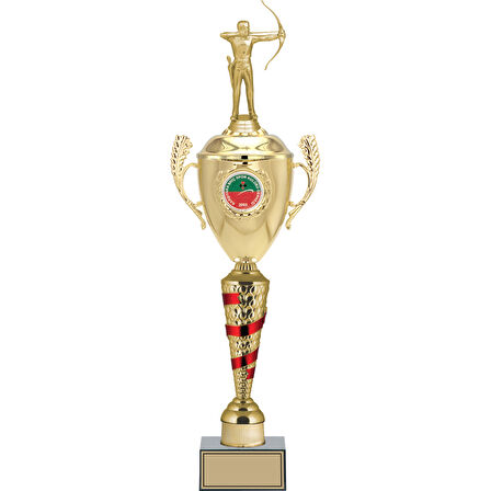 ODAK KUPA - Figürlü Kupalar - Okçu Figürlü Kupalar FG-084 C - 59 cm