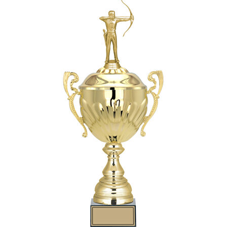 ODAK KUPA - Figürlü Kupalar - Okçu Figürlü Kupalar FG-089 A - 52 cm