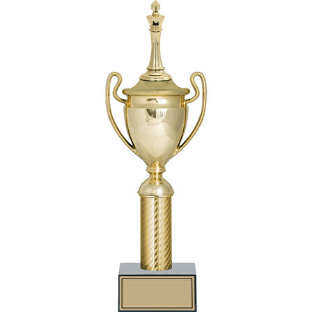 ODAK KUPA - Figürlü Kupalar - Satranç Figürlü Kupalar FG-019 B - 39 cm