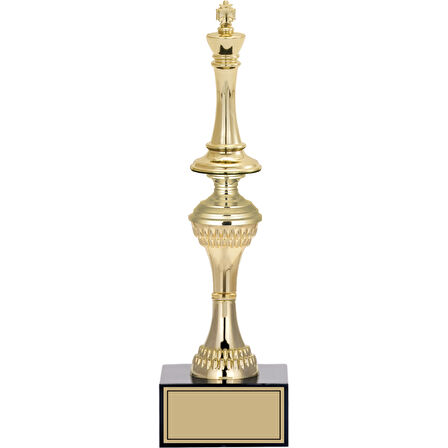 ODAK KUPA - Figürlü Kupalar - Satranç Figürlü Kupalar FG-029 C - 30 cm