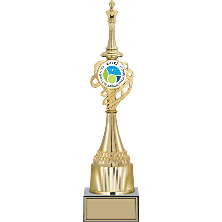 ODAK KUPA - Figürlü Kupalar - Satranç Figürlü Kupalar FG-033 A - 40 cm