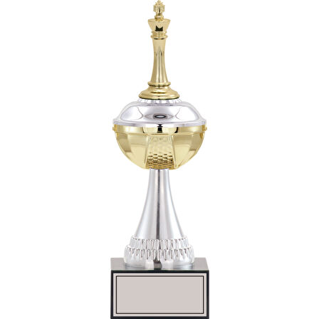 ODAK KUPA - Figürlü Kupalar - Satranç Figürlü Kupalar FG-045 A - 33 cm