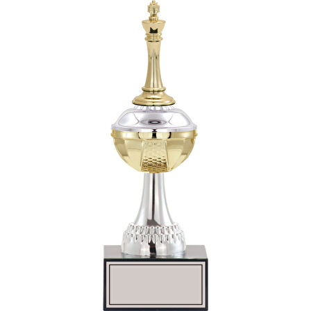 ODAK KUPA - Figürlü Kupalar - Satranç Figürlü Kupalar FG-045 B - 29 cm
