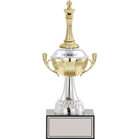ODAK KUPA - Figürlü Kupalar - Satranç Figürlü Kupalar FG-046 B - 29 cm