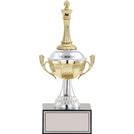 ODAK KUPA - Figürlü Kupalar - Satranç Figürlü Kupalar FG-046 C - 27 cm