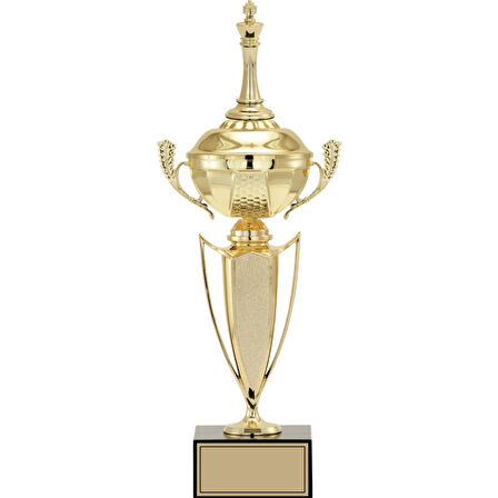 ODAK KUPA - Figürlü Kupalar - Satranç Figürlü Kupalar FG-068 A - 43 cm