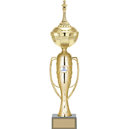 ODAK KUPA - Figürlü Kupalar - Satranç Figürlü Kupalar FG-071 A - 51 cm