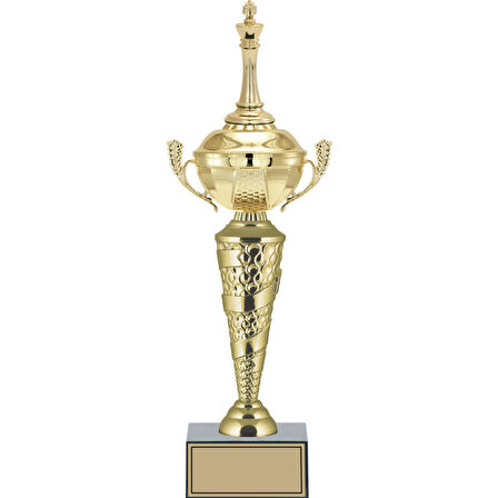 ODAK KUPA - Figürlü Kupalar - Satranç Figürlü Kupalar FG-076 C - 43 cm