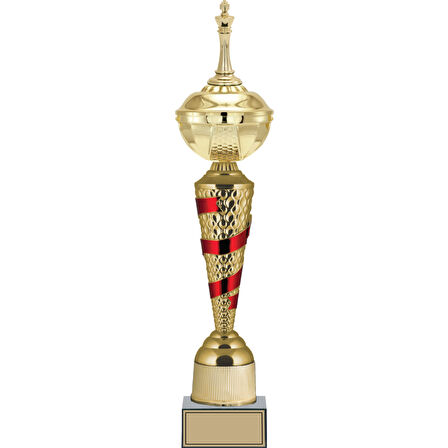 ODAK KUPA - Figürlü Kupalar - Satranç Figürlü Kupalar FG-077 A - 54 cm