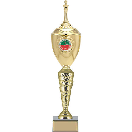 ODAK KUPA - Figürlü Kupalar - Satranç Figürlü Kupalar FG-081 B - 55 cm