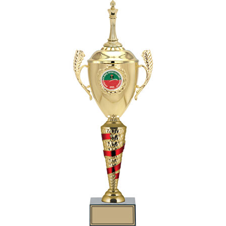 ODAK KUPA - Figürlü Kupalar - Satranç Figürlü Kupalar FG-082 C - 52 cm