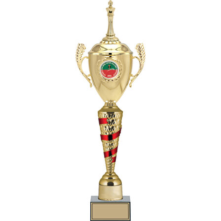 ODAK KUPA - Figürlü Kupalar - Satranç Figürlü Kupalar FG-084 B - 59 cm