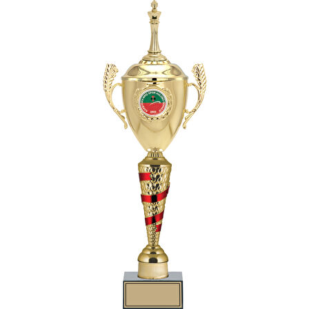 ODAK KUPA - Figürlü Kupalar - Satranç Figürlü Kupalar FG-084 C - 55 cm