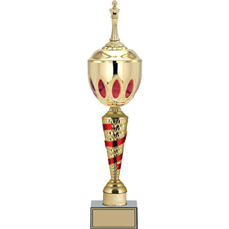 ODAK KUPA - Figürlü Kupalar - Satranç Figürlü Kupalar FG-086 C - 52 cm