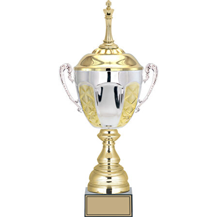 ODAK KUPA - Figürlü Kupalar - Satranç Figürlü Kupalar FG-087 A - 46 cm