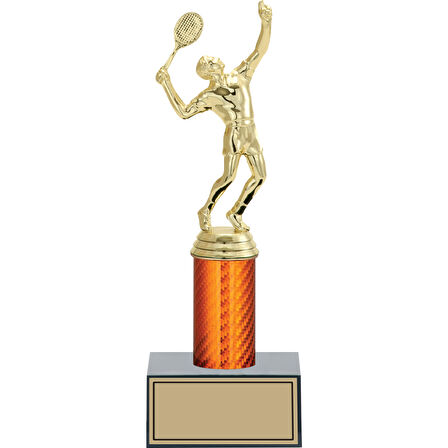 ODAK KUPA - Figürlü Kupalar - Tenis Erkek Figürlü Kupalar FG-003 A - 27 cm
