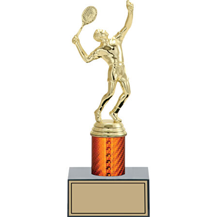 ODAK KUPA - Figürlü Kupalar - Tenis Erkek Figürlü Kupalar FG-003 B - 24 cm