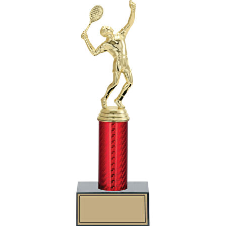 ODAK KUPA - Figürlü Kupalar - Tenis Erkek Figürlü Kupalar FG-004 A - 29 cm