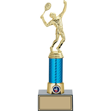 ODAK KUPA - Figürlü Kupalar - Tenis Erkek Figürlü Kupalar FG-005 B - 30 cm