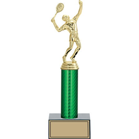 ODAK KUPA - Figürlü Kupalar - Tenis Erkek Figürlü Kupalar FG-006 A - 32 cm