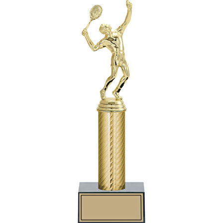 ODAK KUPA - Figürlü Kupalar - Tenis Erkek Figürlü Kupalar FG-007 A - 32 cm