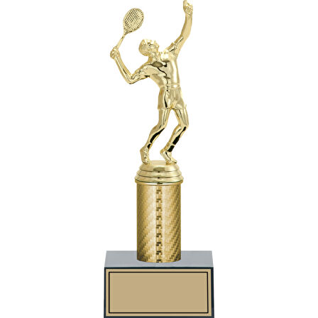 ODAK KUPA - Figürlü Kupalar - Tenis Erkek Figürlü Kupalar FG-007 C - 27 cm