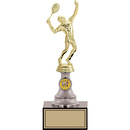 ODAK KUPA - Figürlü Kupalar - Tenis Erkek Figürlü Kupalar FG-010 C - 27 cm