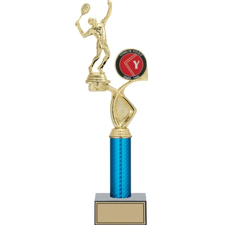 ODAK KUPA - Figürlü Kupalar - Tenis Erkek Figürlü Kupalar FG-017 A - 41 cm