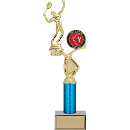 ODAK KUPA - Figürlü Kupalar - Tenis Erkek Figürlü Kupalar FG-017 B - 39 cm