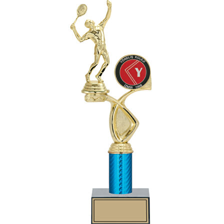 ODAK KUPA - Figürlü Kupalar - Tenis Erkek Figürlü Kupalar FG-017 C - 36 cm
